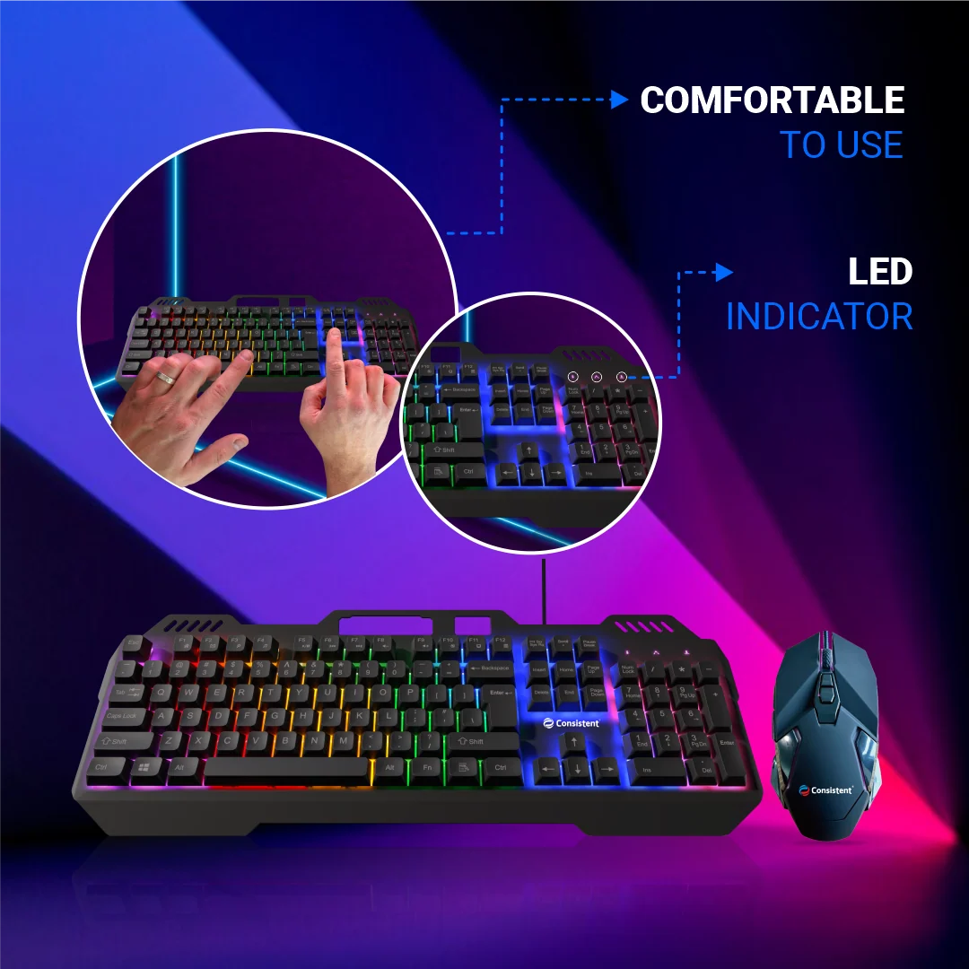Consistent Keyboard Mouse Combo Blackpanther (CTGC1150) - Image 5