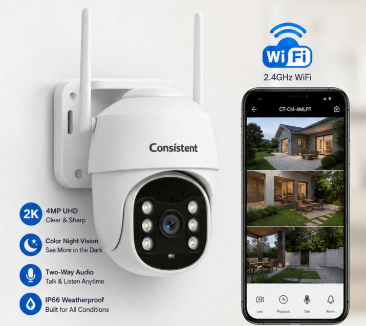 Consistent WiFi Camera Smart Linkage (CT-CM-4MLPT)