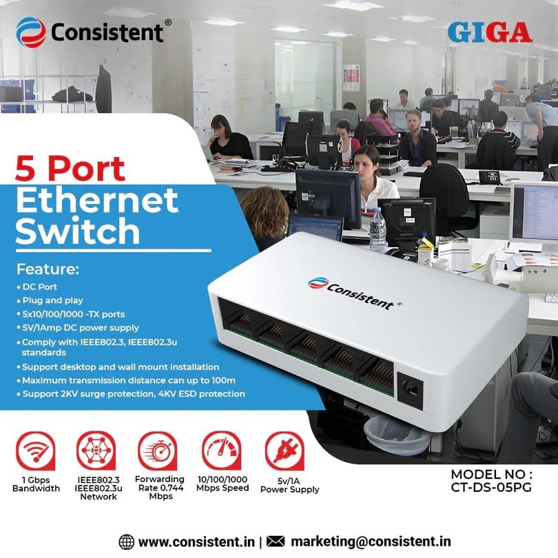 Consistent Desktop Switch (CT-DS-05PG) - Image 2