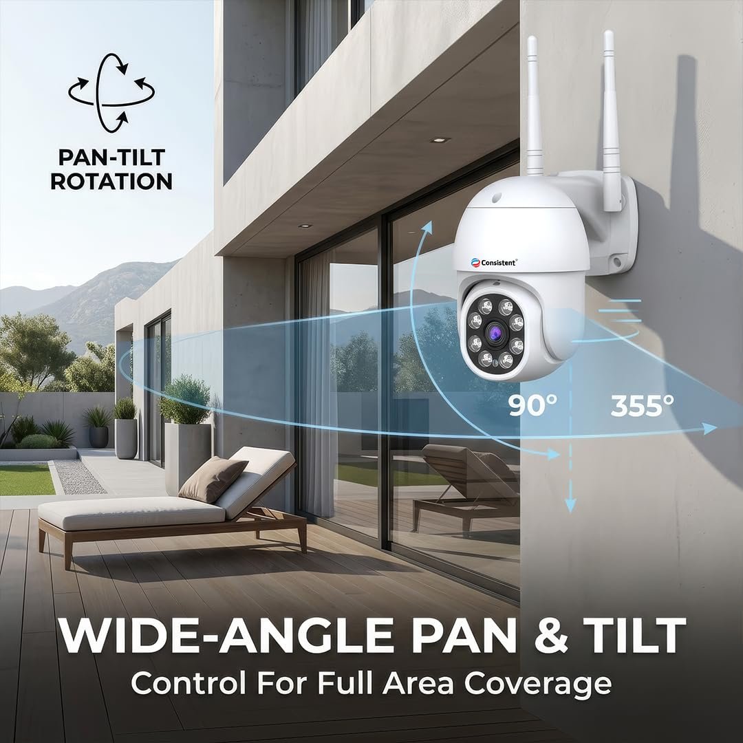 Consistent 4G Pan Tilt Camera 3MP (CTCM3M4GPT) - Image 5