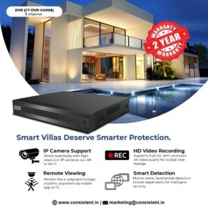 Consistent DVR 8 Channel (CT-DVR-CH008)