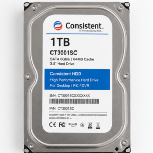 Consistent HDD 1TB (CT3001SC)