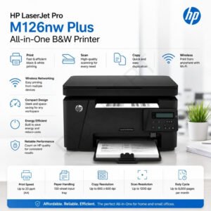PRINTER LASERJET PRO MFP M126NW PLUS - HP