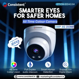 Consistent 4G Dome Camera 3MP (CTCM-IDD4G3M)
