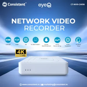 Consistent NVR 16 Channel (CT-NVR-CH016)