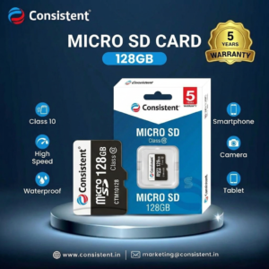 Consistent Micro SD Card 128GB (CTM10128)