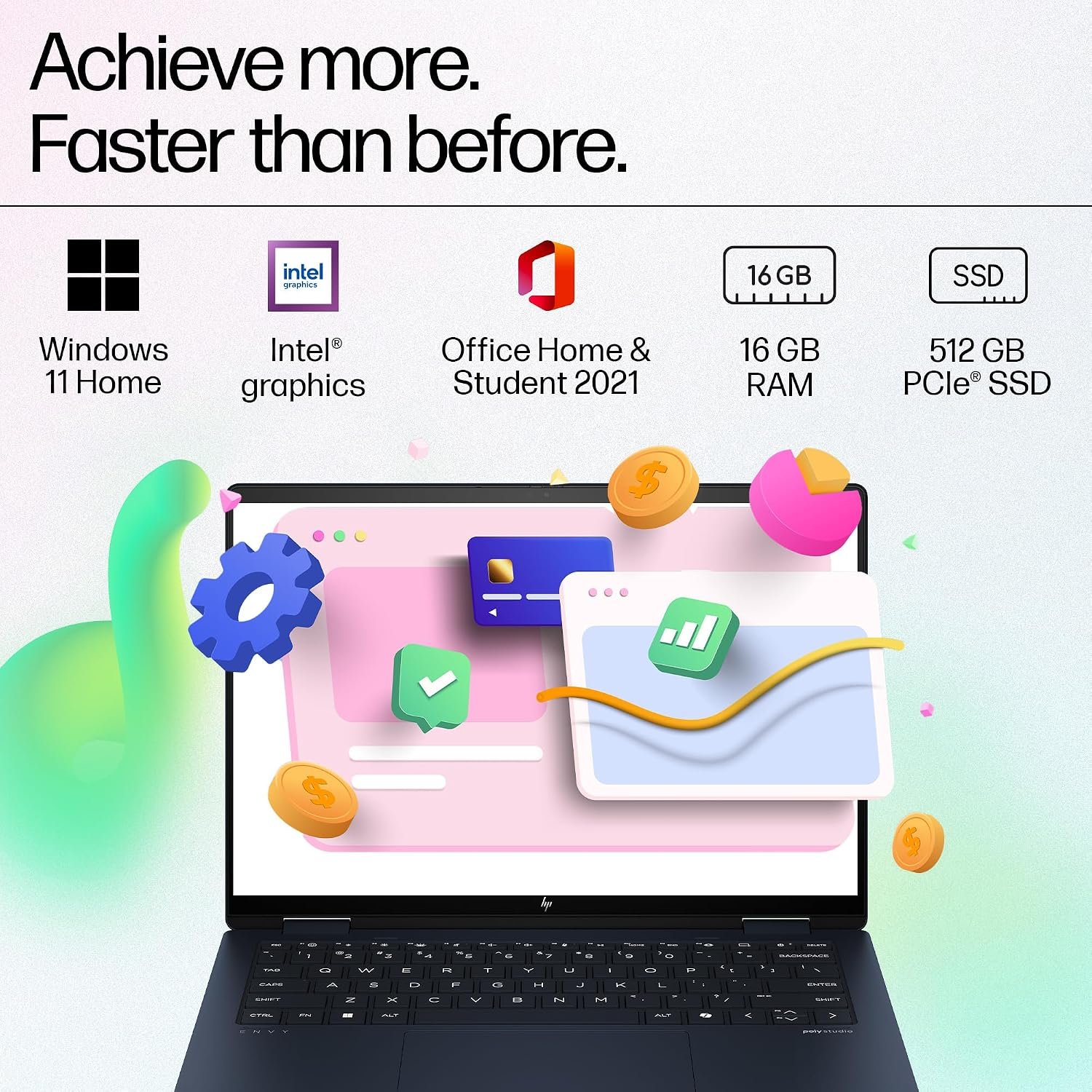 NB PC ENVY 14-Fc0078TU X360 - HP - Image 9