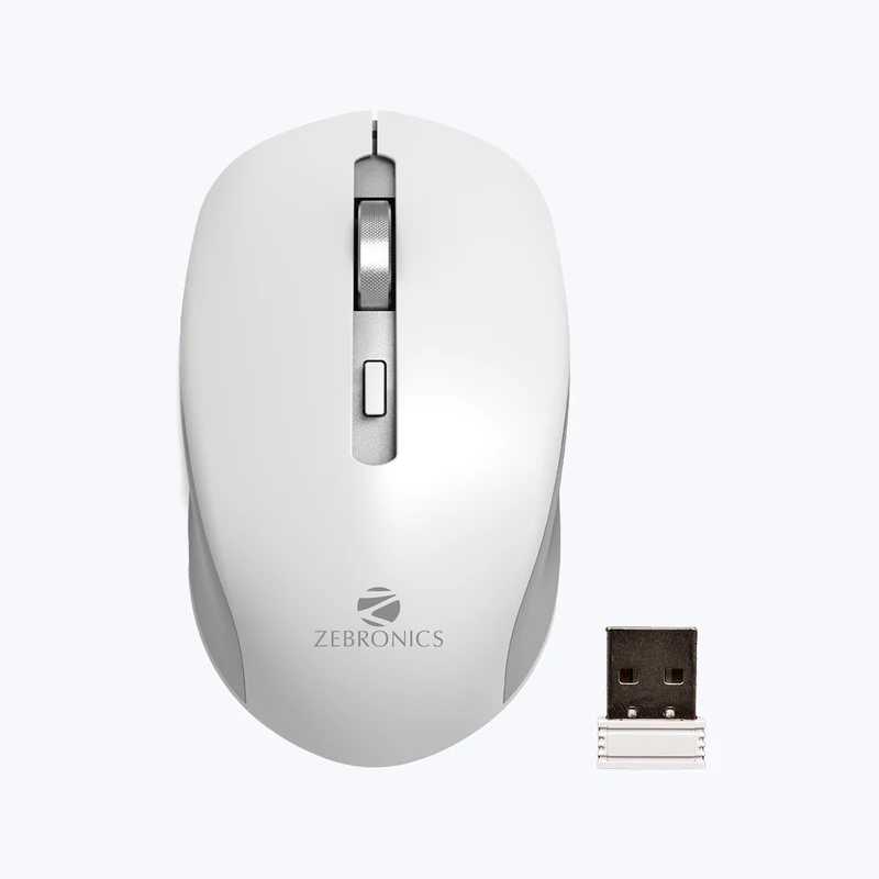 JAGUAR MOUSE WIRELESS (WHITE+SILVER)