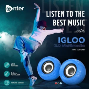 ENTER SPEAKER IGLOO 2.0 MINI (BLUE)